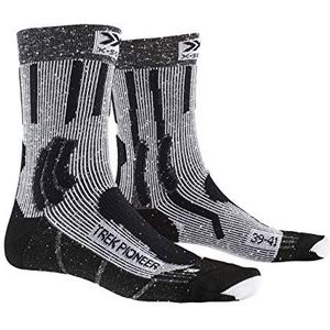 X-SOCKS Trek Pioneer uniseks sokken, zwart (opaal black/flocculus white)