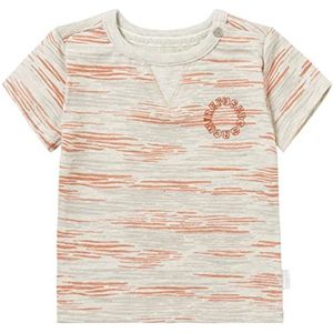 Noppies Baby Boys Tee McHenry T-shirt à manches courtes All Over Print RAS1202 Oatmeal-P611, 56 pour bébés, Ras1202 Oatmeal - P611, 56