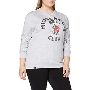 Disney Mickey Mouse Club sweatshirt voor dames, grijs (Sport Grey)