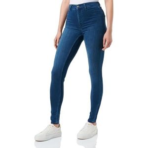 Q/S by s.Oliver Sadie Skinny Leg Blue 40 High Waist Jeans voor dames, blauw, 40W/34L, Blauw