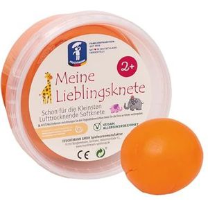 Feuchtmann 628.1518-3 doos zachte klei voor kinderen, 500 g, oranje