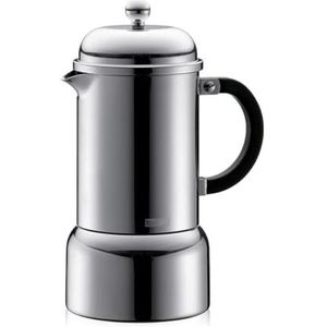 Bodum - 10617-16 – Chambord – espressomachine voor 6 kopjes – 0,35 l – roestvrij staal glanzend