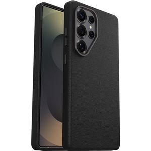 Otterbox Symmetry Series cactus lederen hoes voor Samsung Galaxy S25 Ultra, schokbestendig, valbestendig, dunne beschermhoes, ondersteunt 3x meer vallen dan militaire standaard, zwart