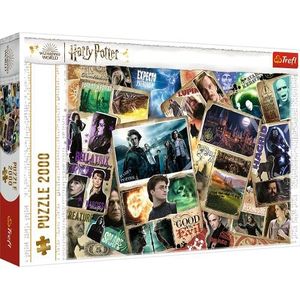 Trefl - Harry Potter - Personages - Puzzels van 2000 stukjes - Puzzel voor het lijmen van films, knutselen, entertainment, plezier, voor volwassenen en kinderen vanaf 12 jaar