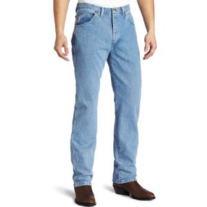 Wrangler Herenjeans in klassieke pasvorm, indigo de lavage rouge