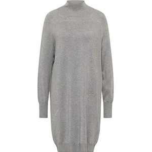 boundry Robe en tricot pour femme, gris, XL-XXL