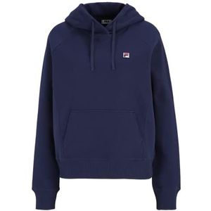 FILA Bibinje Sweat à capuche pour femme, Bleu médiéval, S