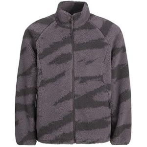 Jack & Jones JCOTERRAIN Veste courte en polaire pour homme Pavement/détail : AOP, XS, Pavement/détail : AOP, XS