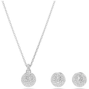 Swarovski Meteora Set, kristallen, rhodium geplateerd, Kristal