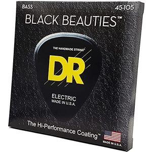 DR Strings BEAUTIES 45-105 snaren voor gitaar, bas, zwart