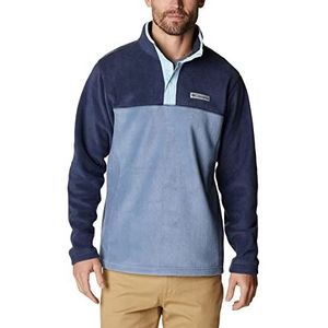 Columbia Steens Mountain Half Snap, Bluestone/Marine Collegiate, XXL heren, Bluestone/Navy Collegiate, XXL, Bluestone / Marineblauw Collegiate