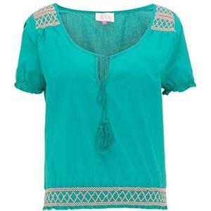 ZITHA Blouse voor dames, Turkoois, XS