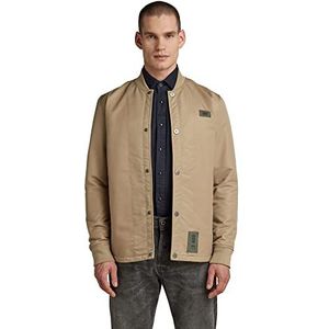 G-STAR RAW 10 Degrees Padded Overshirt Herenjas, Beige (Tree House C143-C941)