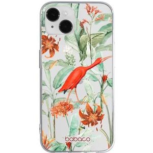 BABACO ERT Group Telefoonhoes voor iPhone 13 Pro MAX Original en met officiële licentie Design Flowers 049, passend bij de vorm van de mobiele telefoon, gedeeltelijk transparant