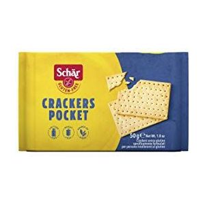 Sch & amp; auml; r Crackers Pocket glutenvrij 3 x 50 g, verpakking kan variëren