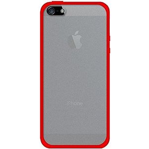 Amzer Hybride beschermhoes voor iPhone 5/5S, polycarbonaat, transparant/wit