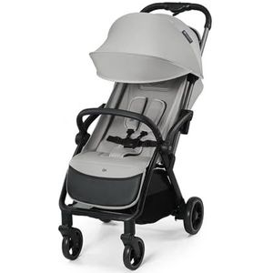 Kinderkraft APINO Kinderwagen, ultralicht, opvouwbaar, waterdicht, grijs