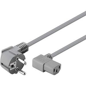 Goobay 50079 netsnoer, 2 m, grijs