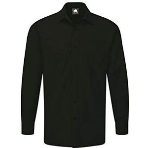 ORN Workwear 5410 The Essential hemd L/S zwart maat 23, zwart.
