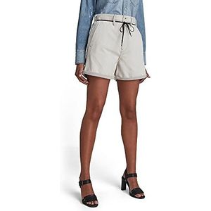 G-STAR RAW Lintell Boyfriend Shorts Dames, Beige (Ecru D19067-c777-159)