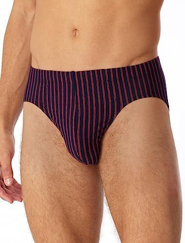 Schiesser Slip met zachte manchetten - 95/5 Essentials herenondergoed, Rood_180498