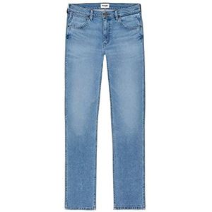 Wrangler Greensboro heren jeans regular fit cool twist blauw W30-W50, Cool Twist W15qylz70