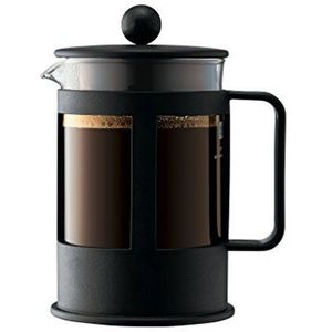 BODUM Kenya 1784-01 Koffiezetapparaat, 4 kopjes, 0,5 l, zwart