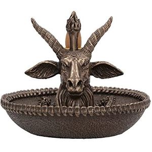 Nemesis Now Baphomet's Wealth Wierookbrander, 13 cm, brons