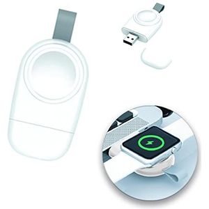 4-Ok draagbare Qi inductie draadloze oplader voor Apple Watch Series. Compatibel met Apple Watch 1/2/3/4/5/6/7/SE. Compatibel met Apple Watch 1/2/3/4/5/6/SE. Aansluiting op USB-poorten. Minimaat.