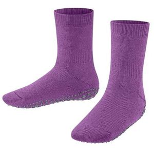 FALKE Catspads Paar uniseks slippers, met nubs-print op dikke, warme zool, platte teennaad, Paars 8368