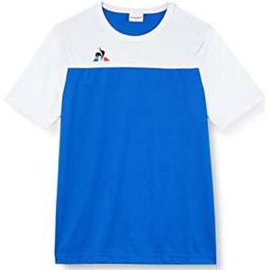 Le Coq Sportif Nr. 3 Kindershirt MC Cobalt/Optic T-shirt voor kinderen, blauw/wit (kobalt/optisch wit)