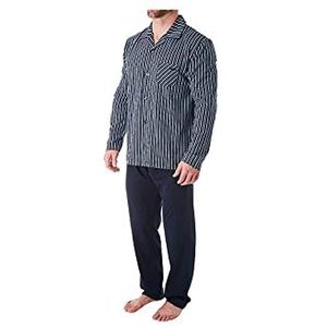 CALIDA Relax Imprint Basic pyjama voor heren, blauw (Dark Sapphire 479)