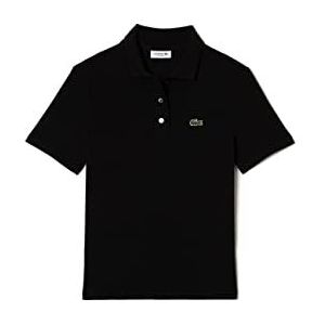 Lacoste Pf1883 Poloshirt voor dames, zwart.