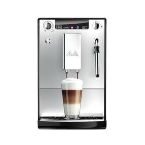 Melitta Automatisch koffiezetapparaat en warme dranken, stoommondstuk, Caffeo solo en melk, zilverkleurig