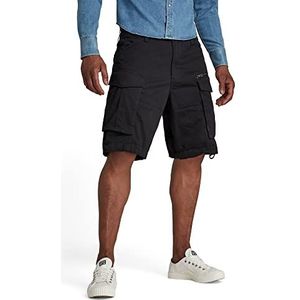 G-STAR RAW Rovic Zip Relaxed 1/2 Herenshorts, Zwart