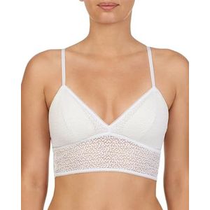 DKNY Dames Racerback beha, Popeline wit, M, witte popeline