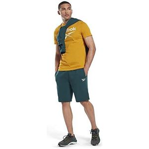 Reebok Identity Left Leg Logo Shorts, Forgrn, M, heren, Forgrn, M, Forgrn