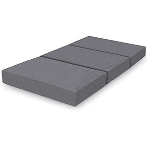 Amazon Basics Opvouwbaar matras van traagschuim, 120 x 195 x 10 cm