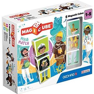 Geomag Magicube Mix&Match 6, 00123, meerkleurig