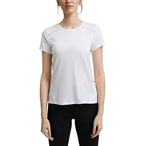 ESPRIT Sports 041EI1K304 yoga-shirt voor dames, 100 / wit