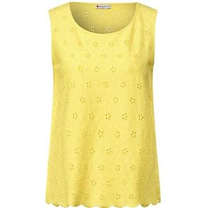 Street One A317794 zomer-T-shirt Merry Yellow, 42 dames, Merry Yellow