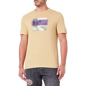 s.Oliver t-shirt heren goud geel xl, Gouden geel