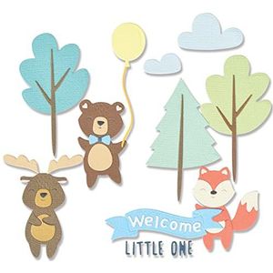 Sizzix Thinlits Woodland babyset van Jennifer Ogborn | 665960 | Hoofdstuk 3 2022