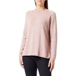 JdY Jdy Marco L/S O-hals Slit Pullover Knt Noos Sweatshirt voor dames, Roze hout. Details: gemengd.