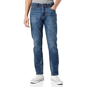Lee Straight Fit Xm Extreme Motion Heren Jeans, Blue Maddox