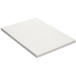 Clairefontaine - 100 vellen wit tekenpapier A4 (21 x 29,7 cm) - 90 g/m² papier, pH-neutraal, zuurvrij, geschikt voor schetsen en tekenen