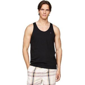 Tommy Hilfiger 3p Tank Top Um0um03387 tanktop voor heren, Zwart (zwart/zwart)