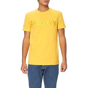 Superdry CL Source Tee 220 T-shirt voor heren, Utah Goud