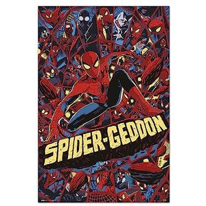 Grupo Erik - Marvel Spider-Man Poster - Spiderman Geddon 0 - Woondecoratie, Wanddecoratie, Decoratieve Poster