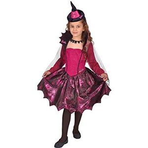 Ciao 11669.5-7 Barbie heksenkostuum mode 5-7 jaar kleur roze